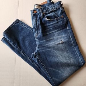 Madewell The Perfect Vintage Jean distressed size 30